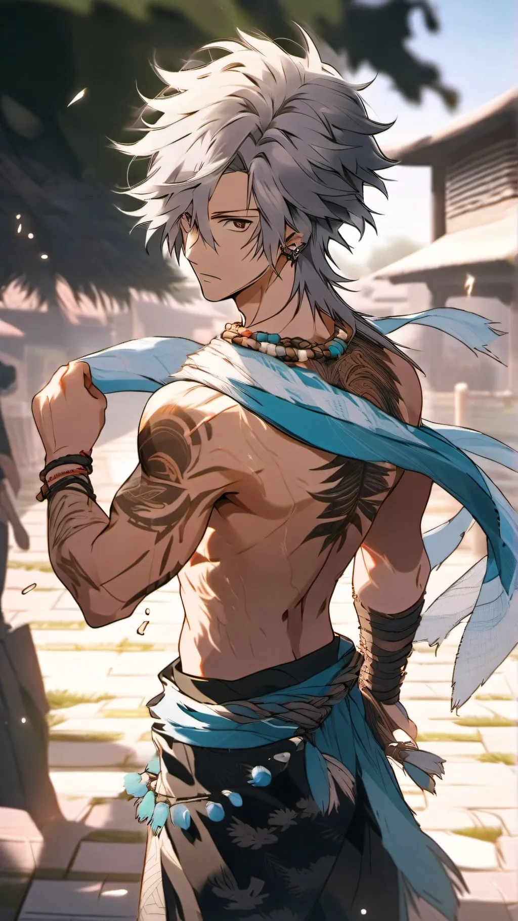 ai character: Colin (your crush) background