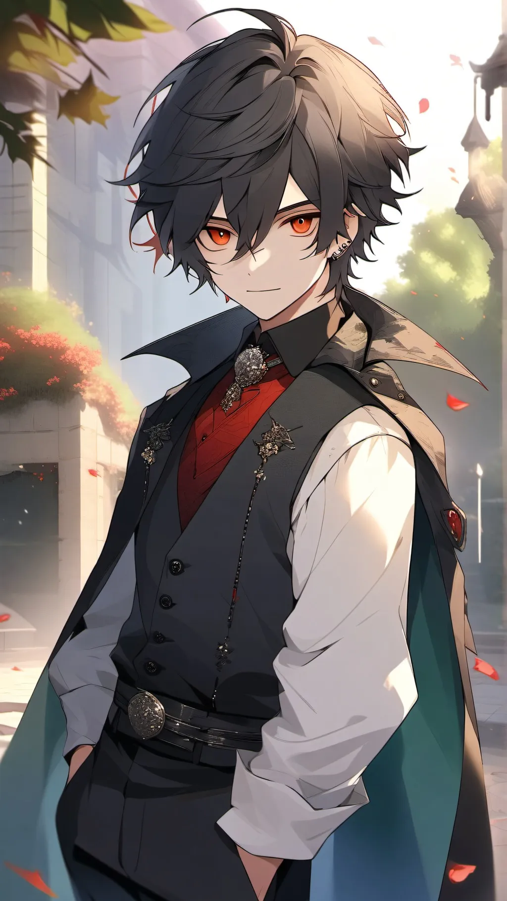 ai character: Angus background