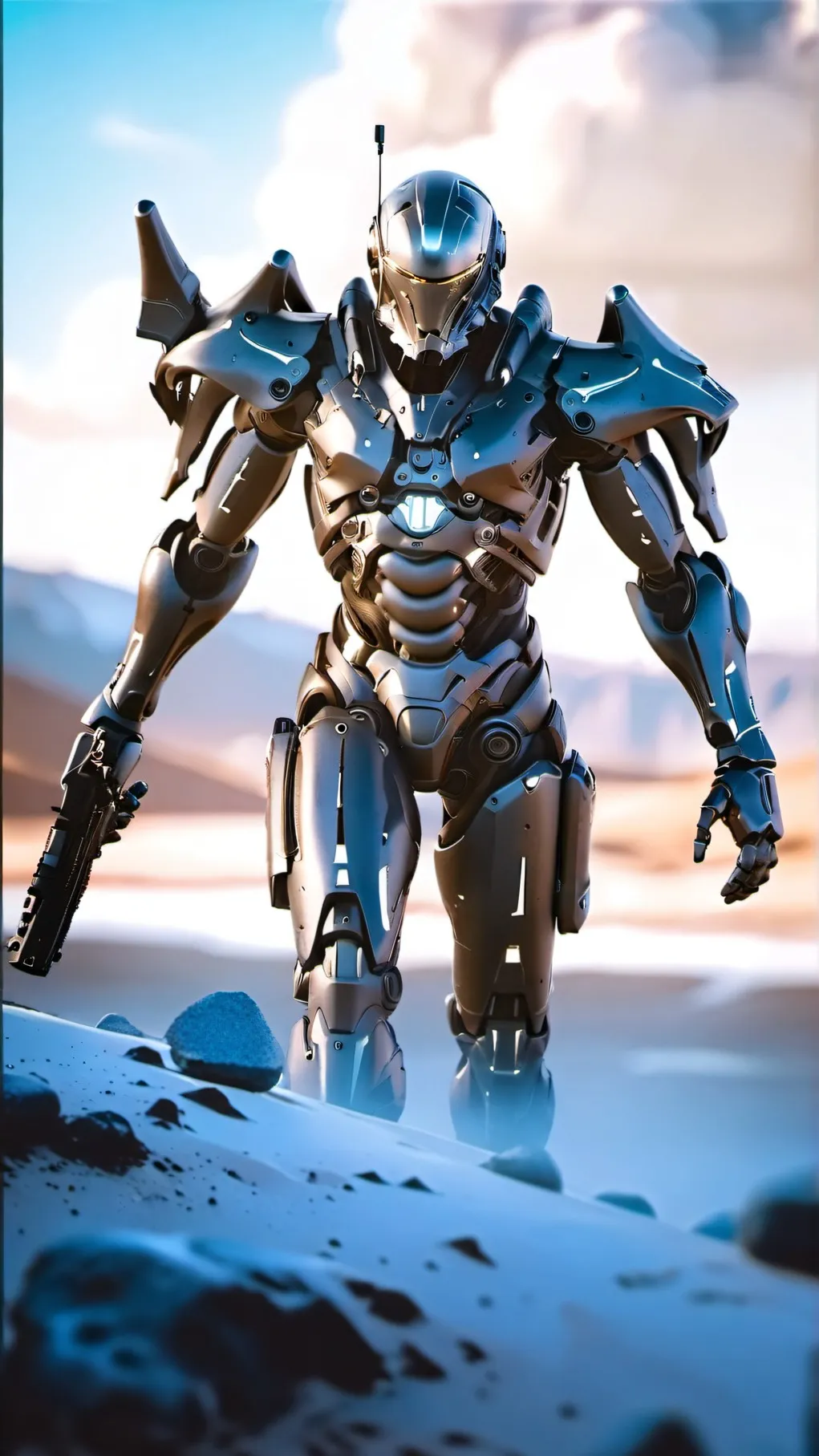 ai character: battle droid v15 background