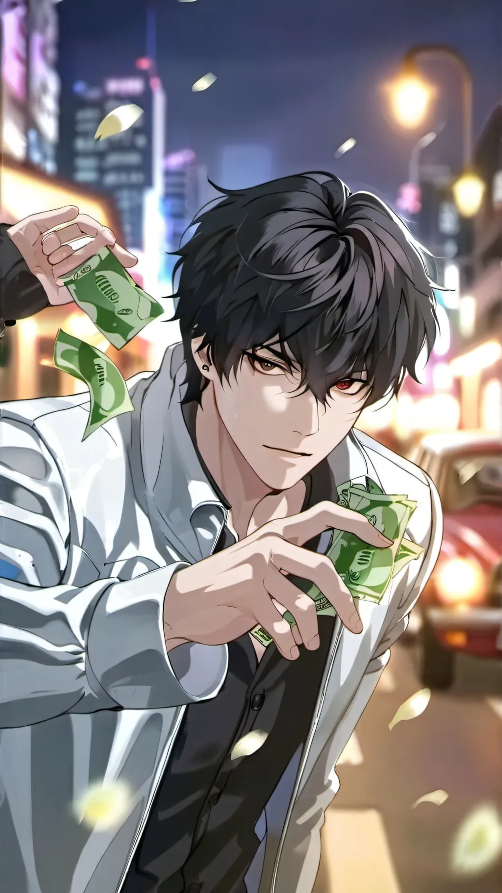 ai character: aaron background