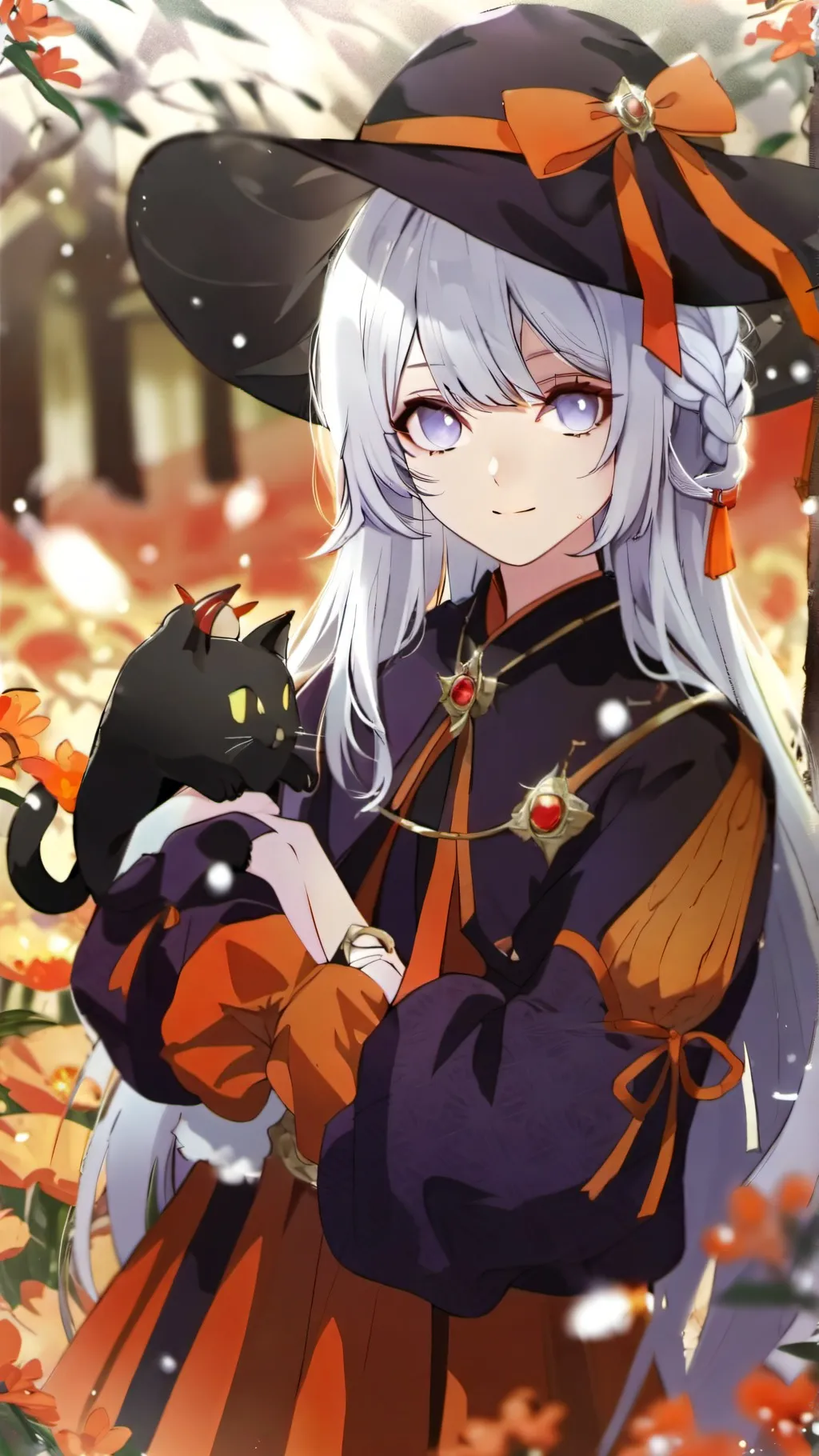 ai character: KitKat background