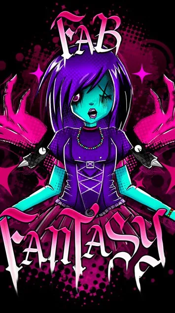 ai character: FabFantasy🎀 background