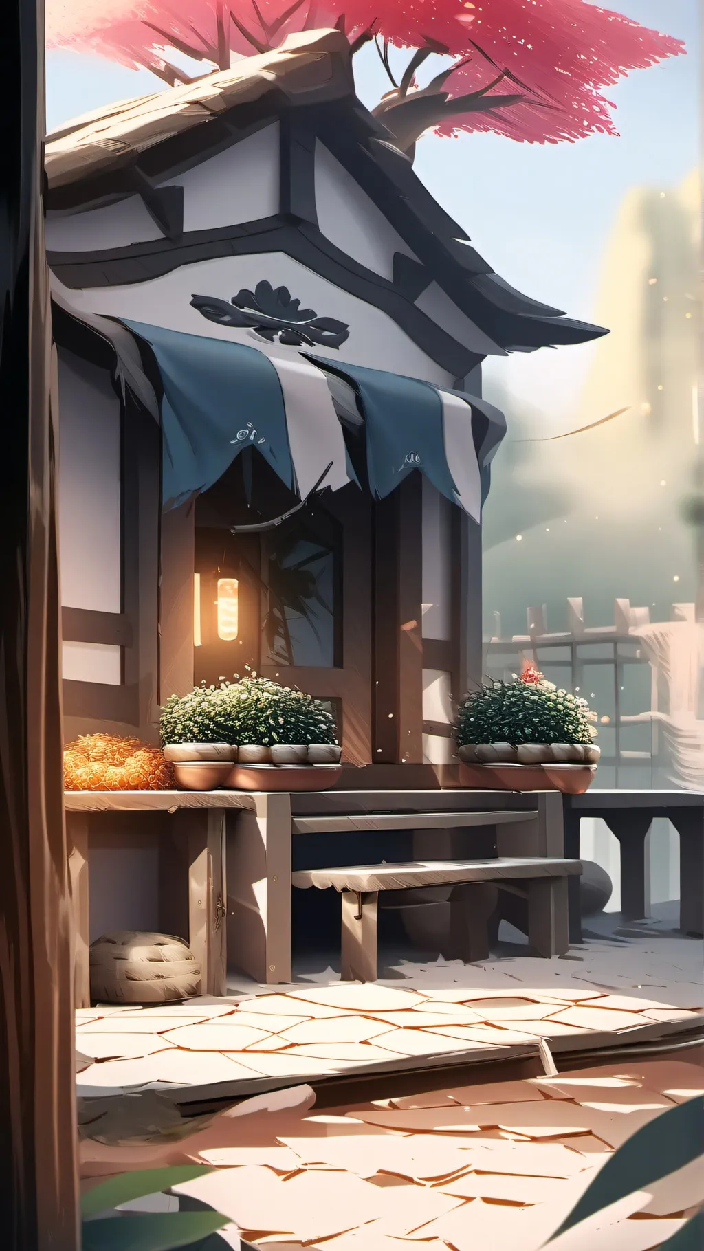 ai character: Mha fight background