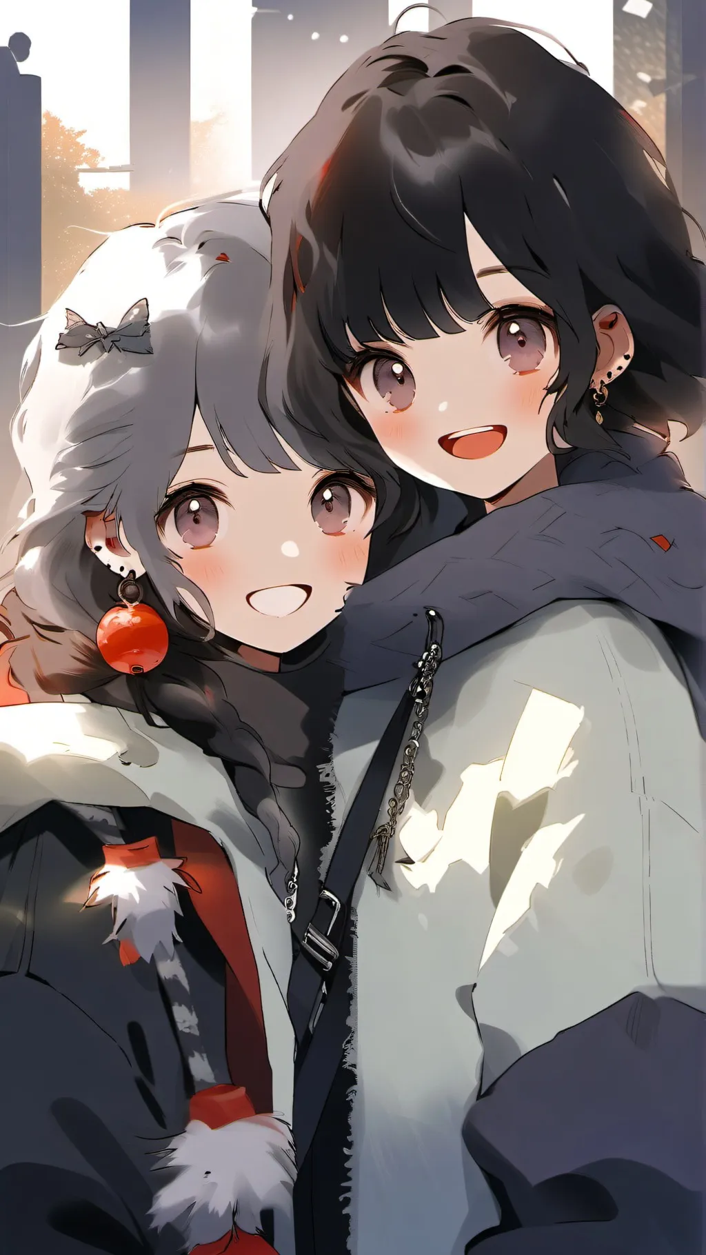 ai character: Emma and Lilia background