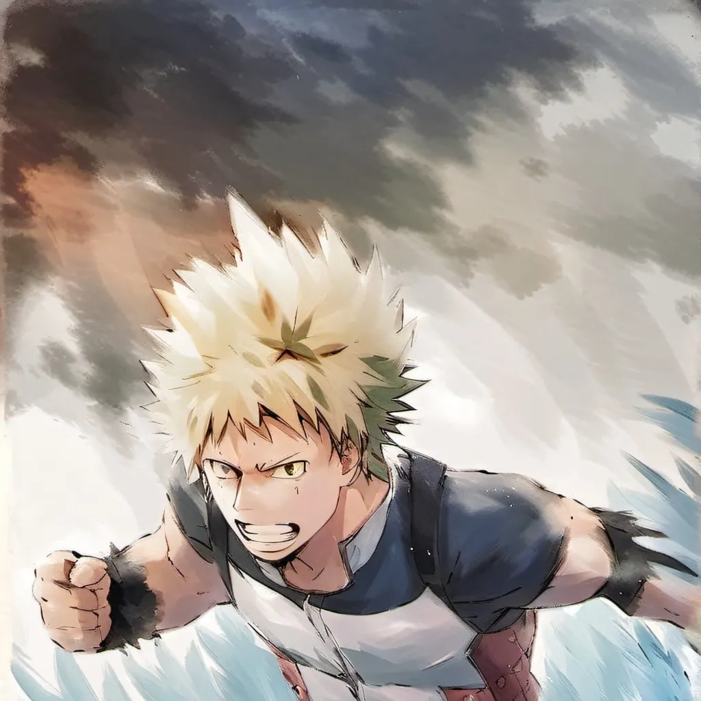 chat with ai character: Your bf Bakugou 