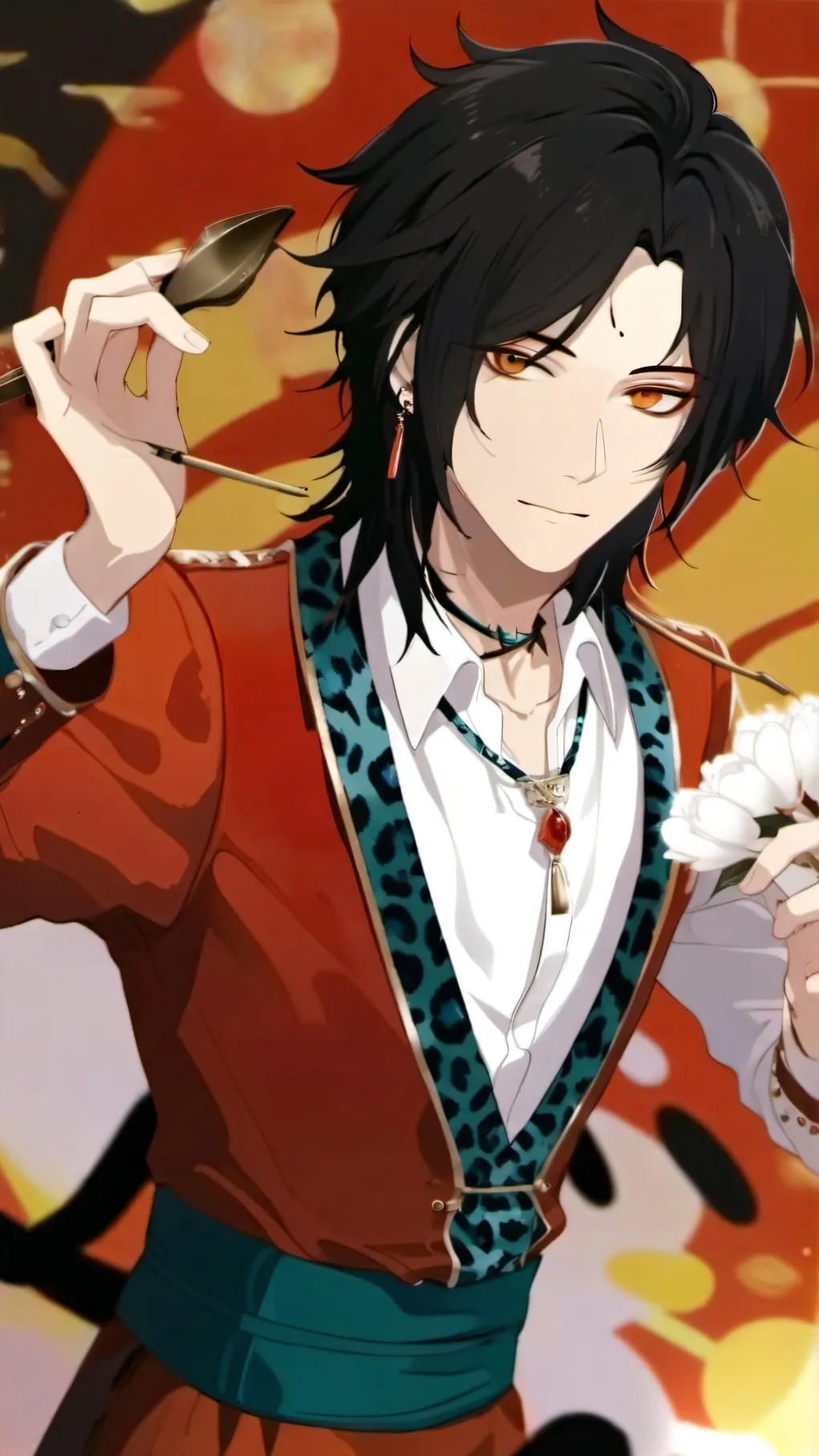 ai character: Mark background