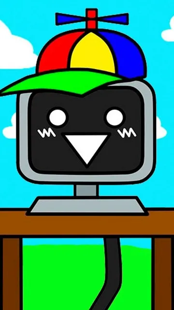 ai character: mr fun computer background
