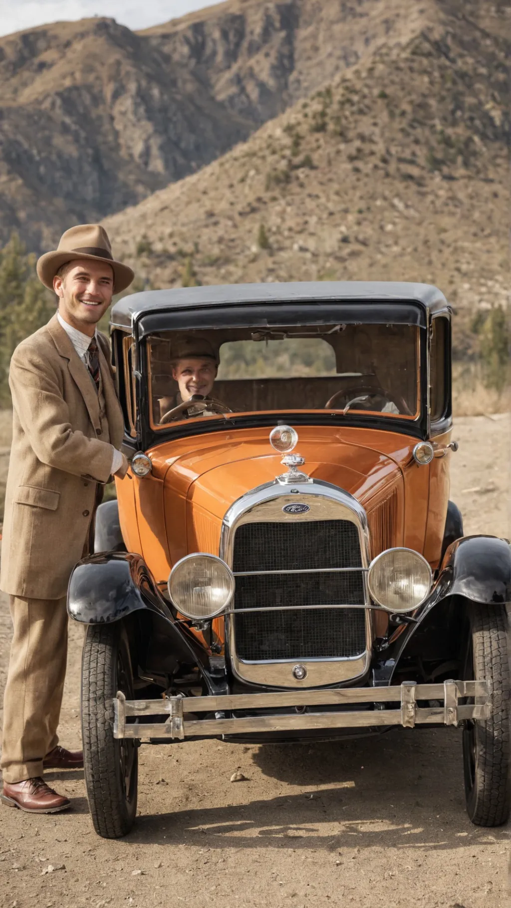 ai character: Henry Saddle background