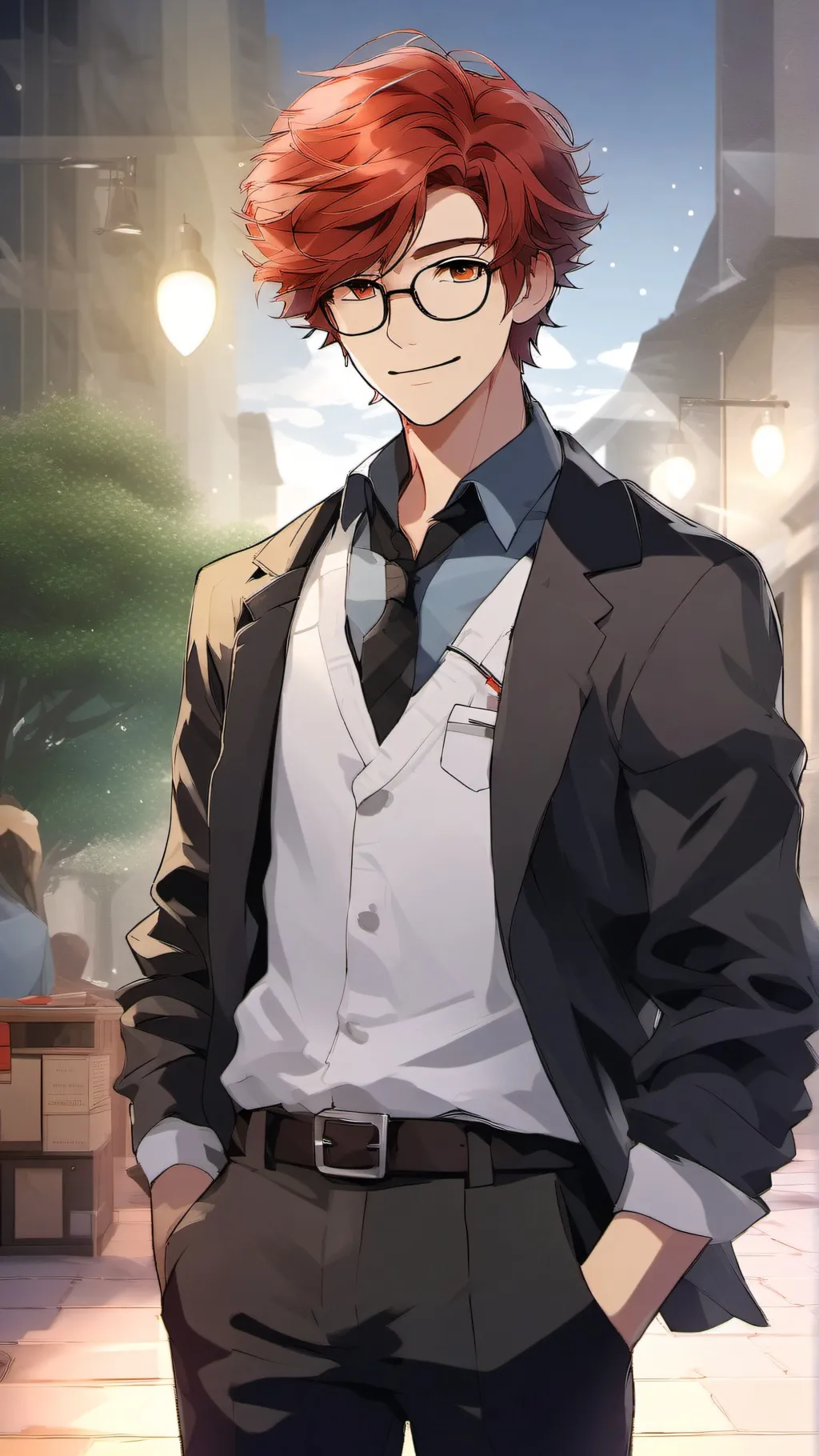 ai character: Liam background