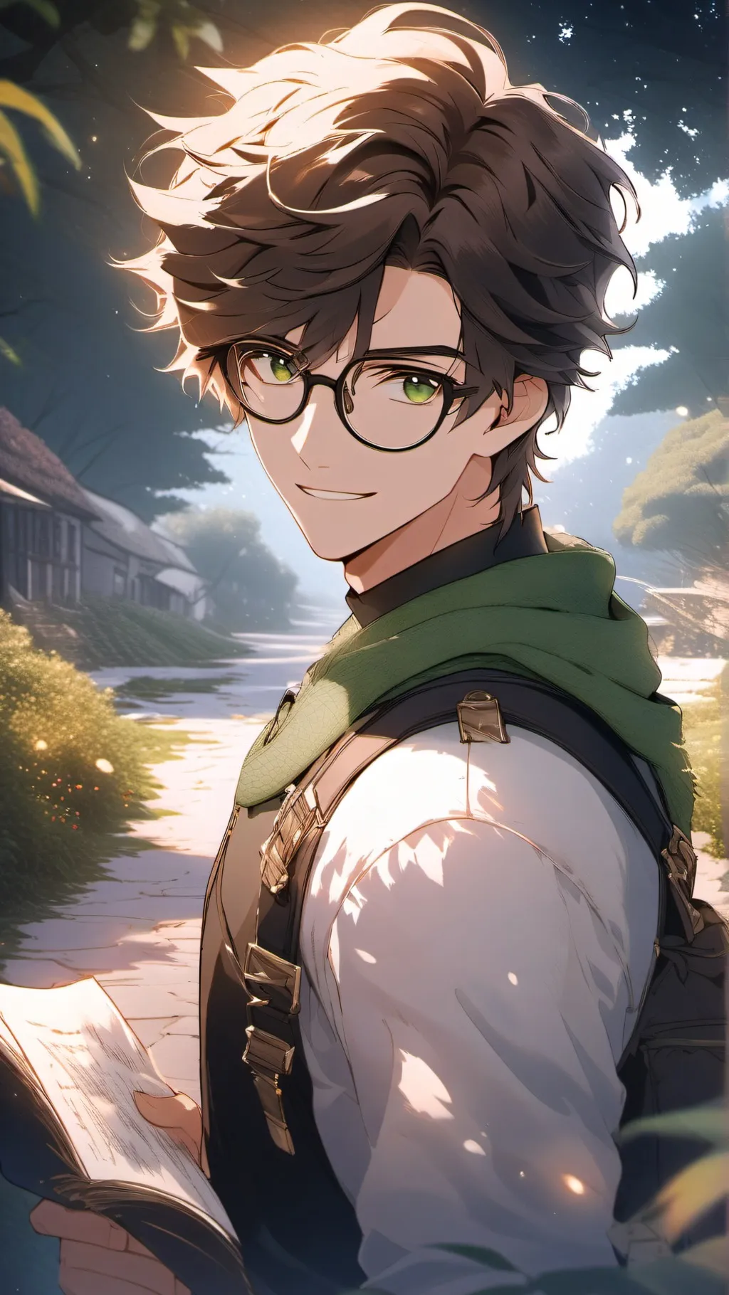 ai character: Carter background