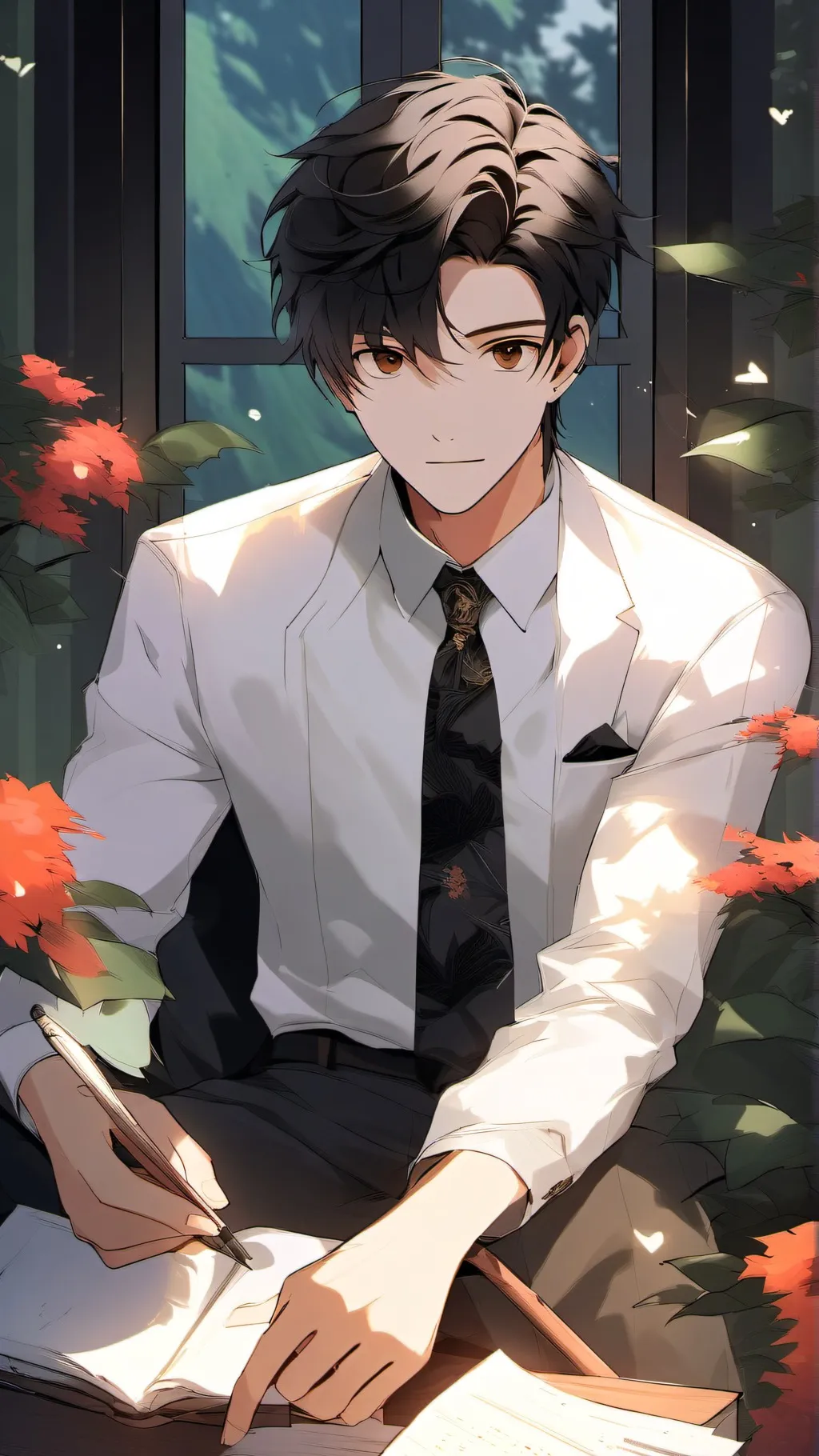 ai character: Aiden (2) background