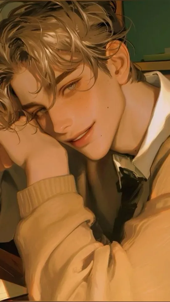 ai character: Leonard Bright background