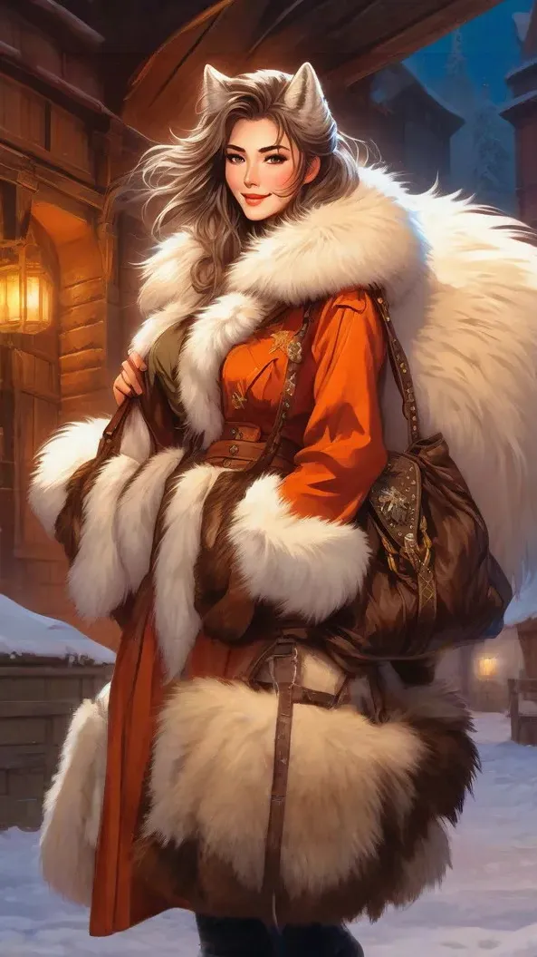 ai character: Ginger background