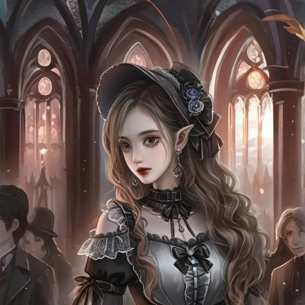 chat with ai character: Vampire girl