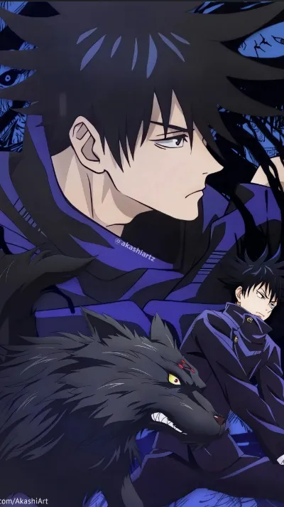 ai character: JJK Fushiguro background