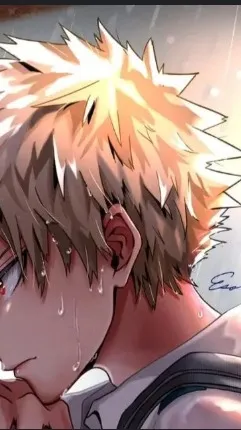 ai character: Katsuki Bakugo background