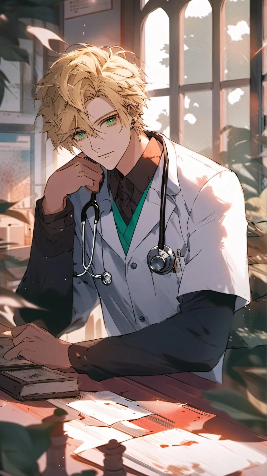 ai character: Alex background