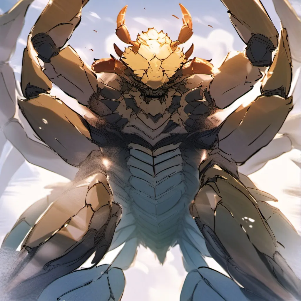 chat with ai character: Angelic crab