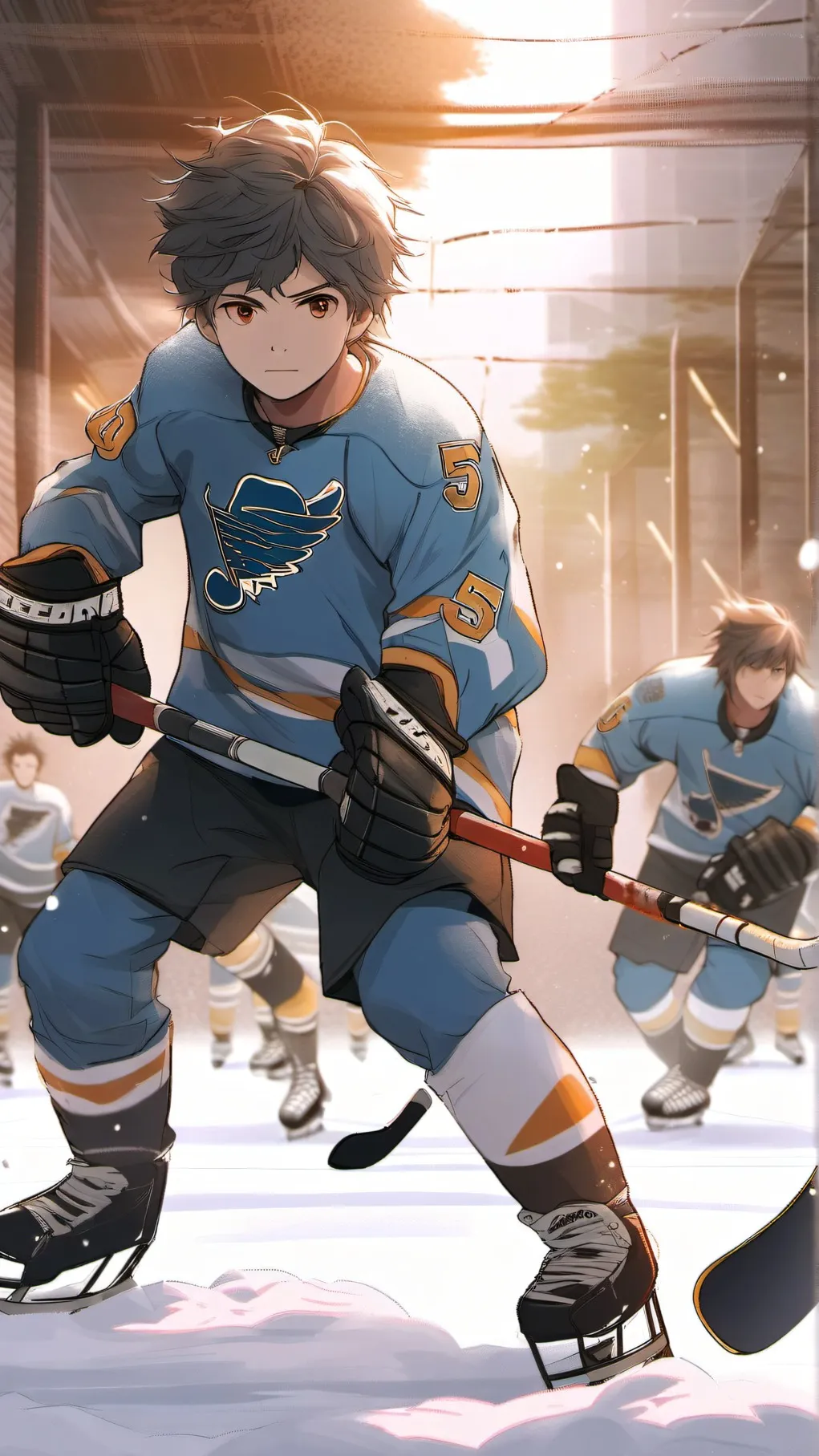 ai character: Milo i background