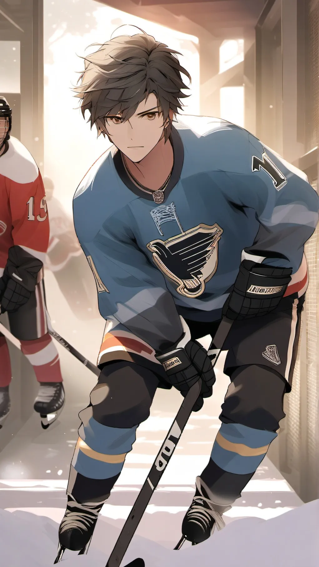 ai character: Milo i background