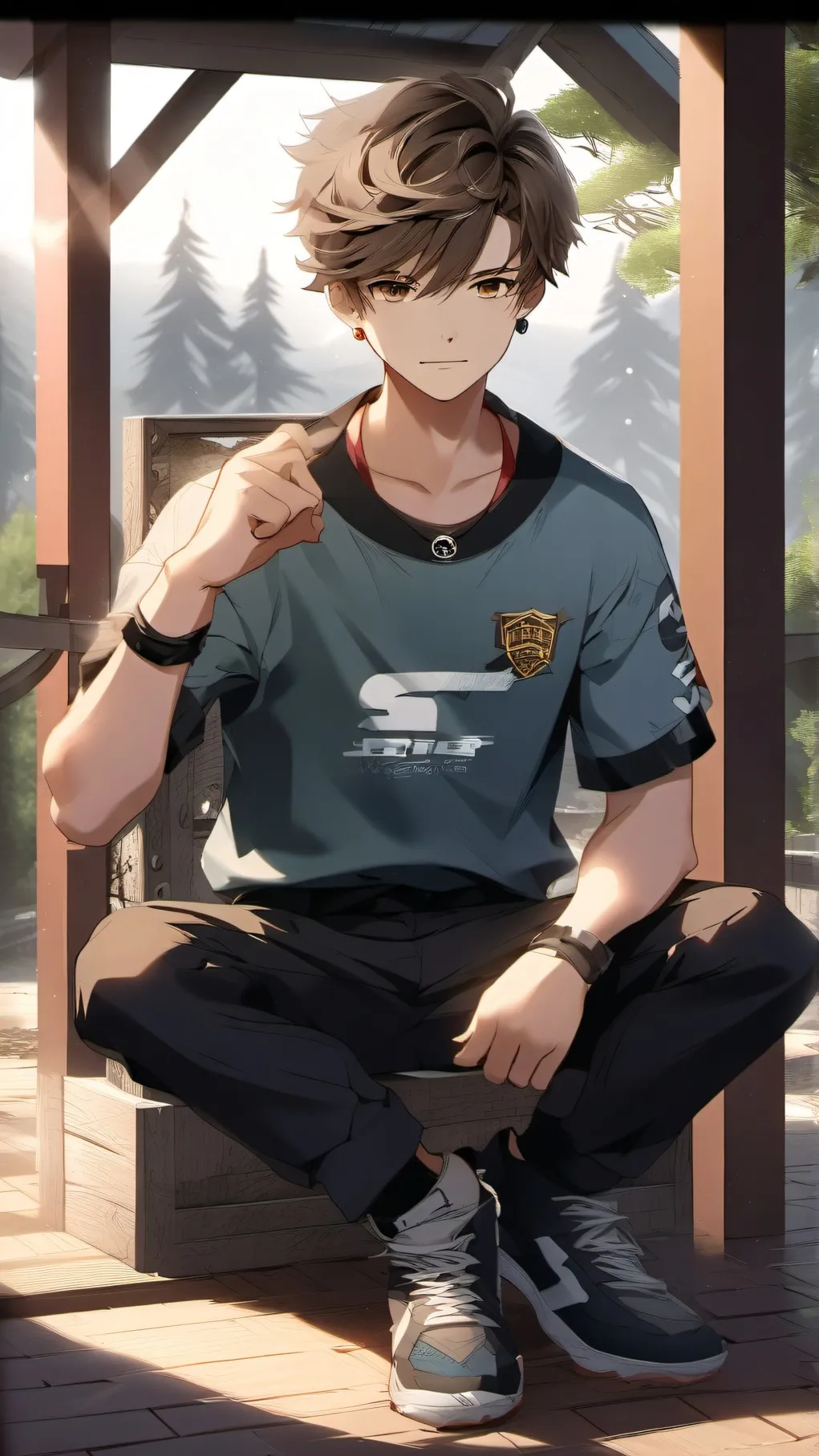 ai character: benjamin r background