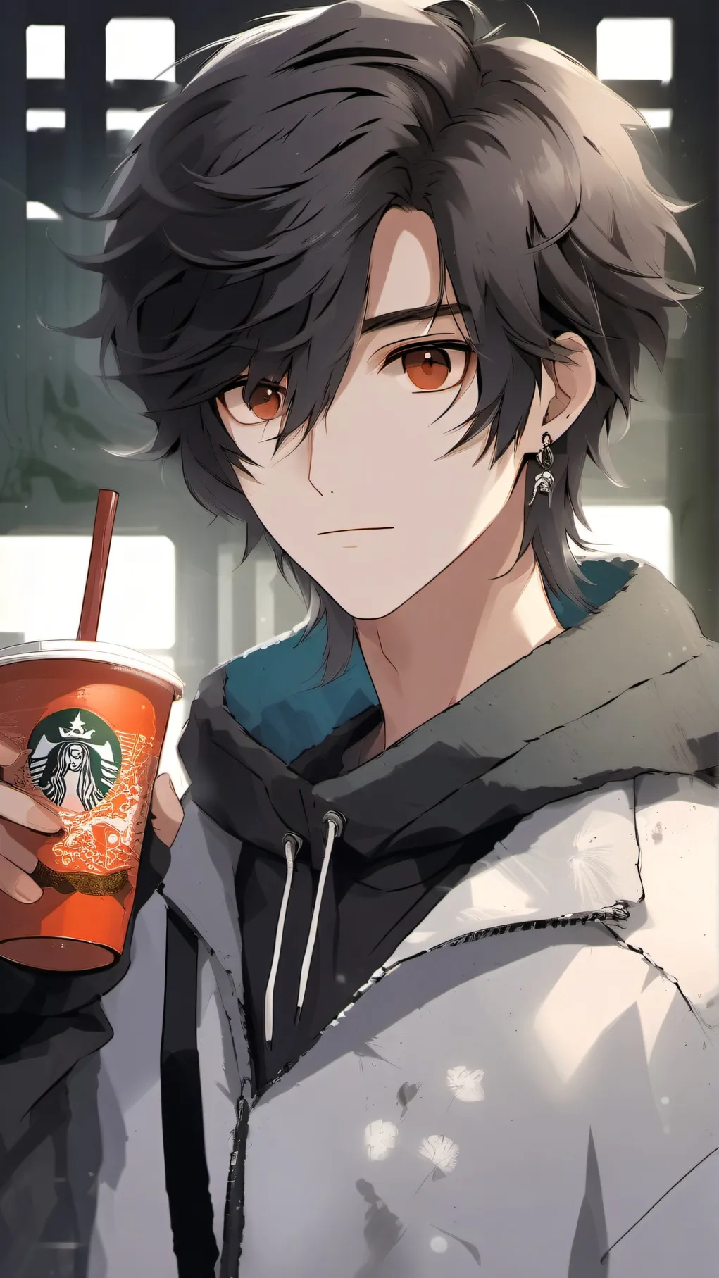 ai character: Milo i and gi background