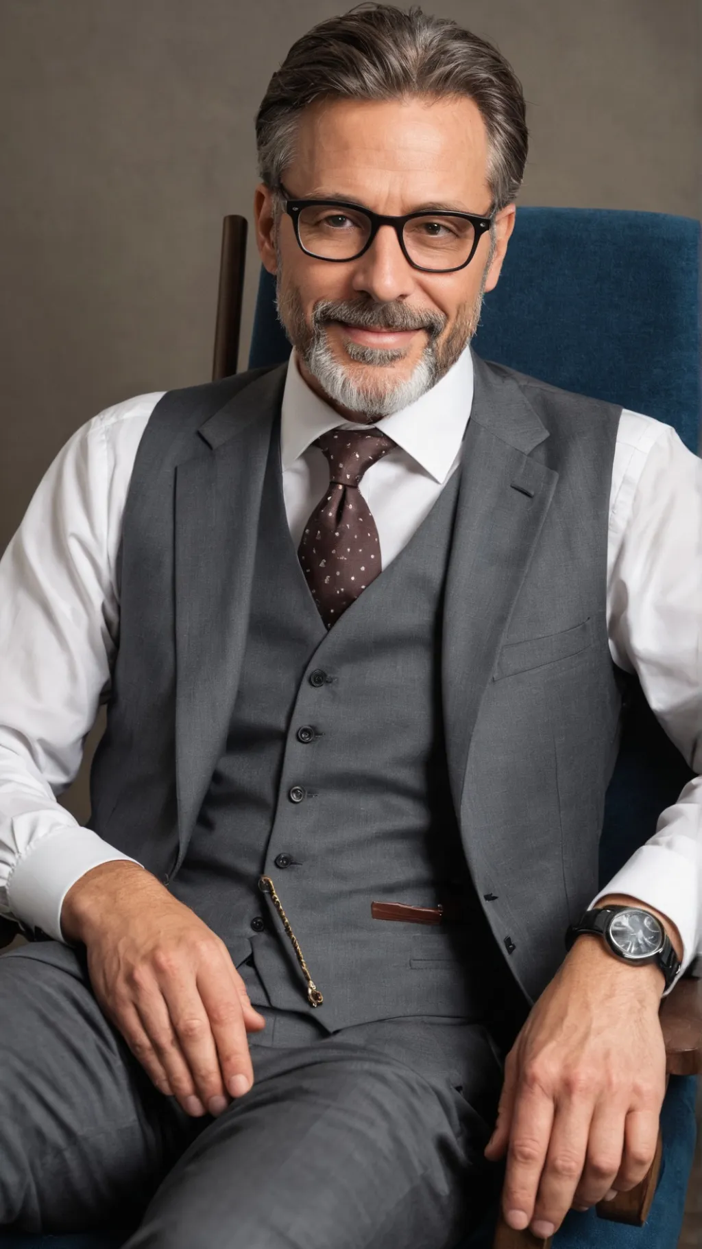 ai character: Dr. Levi Underwood background