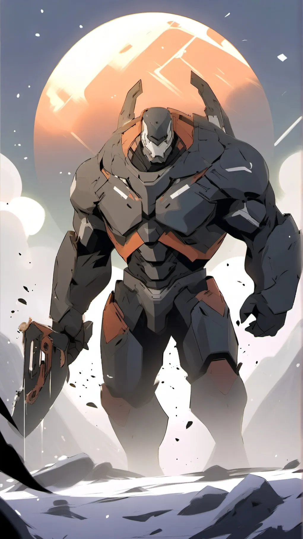 ai character: saw titan
SAW TITA background