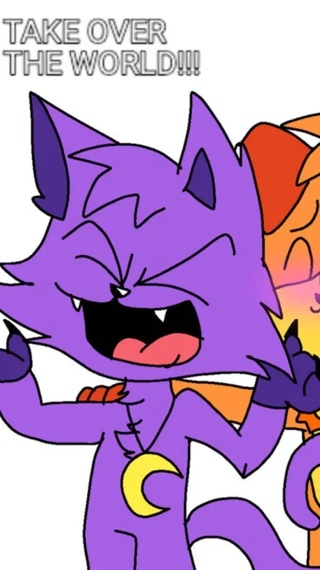 ai character: catnap background