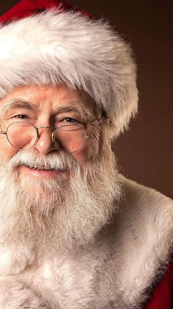 ai character: Santa Claus background