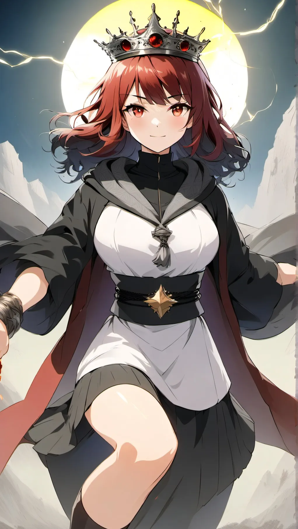 ai character: Stormy  background