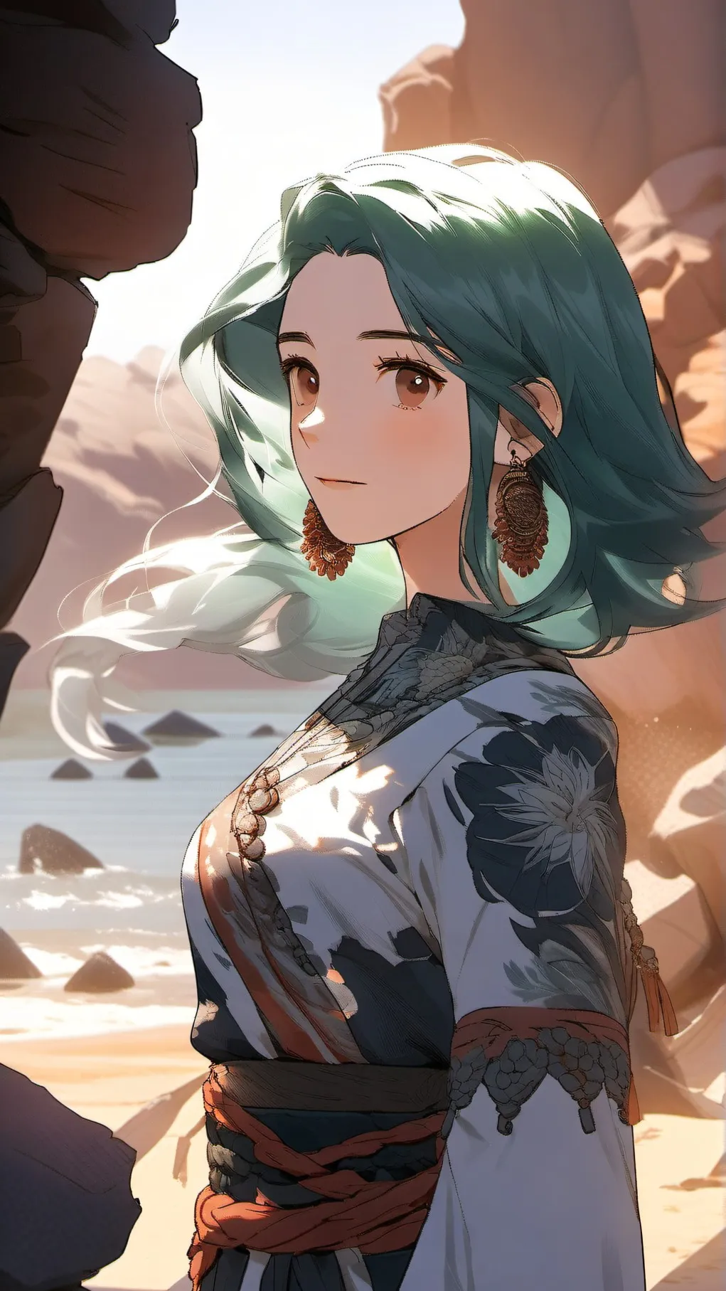 ai character: Caelis Anderson background