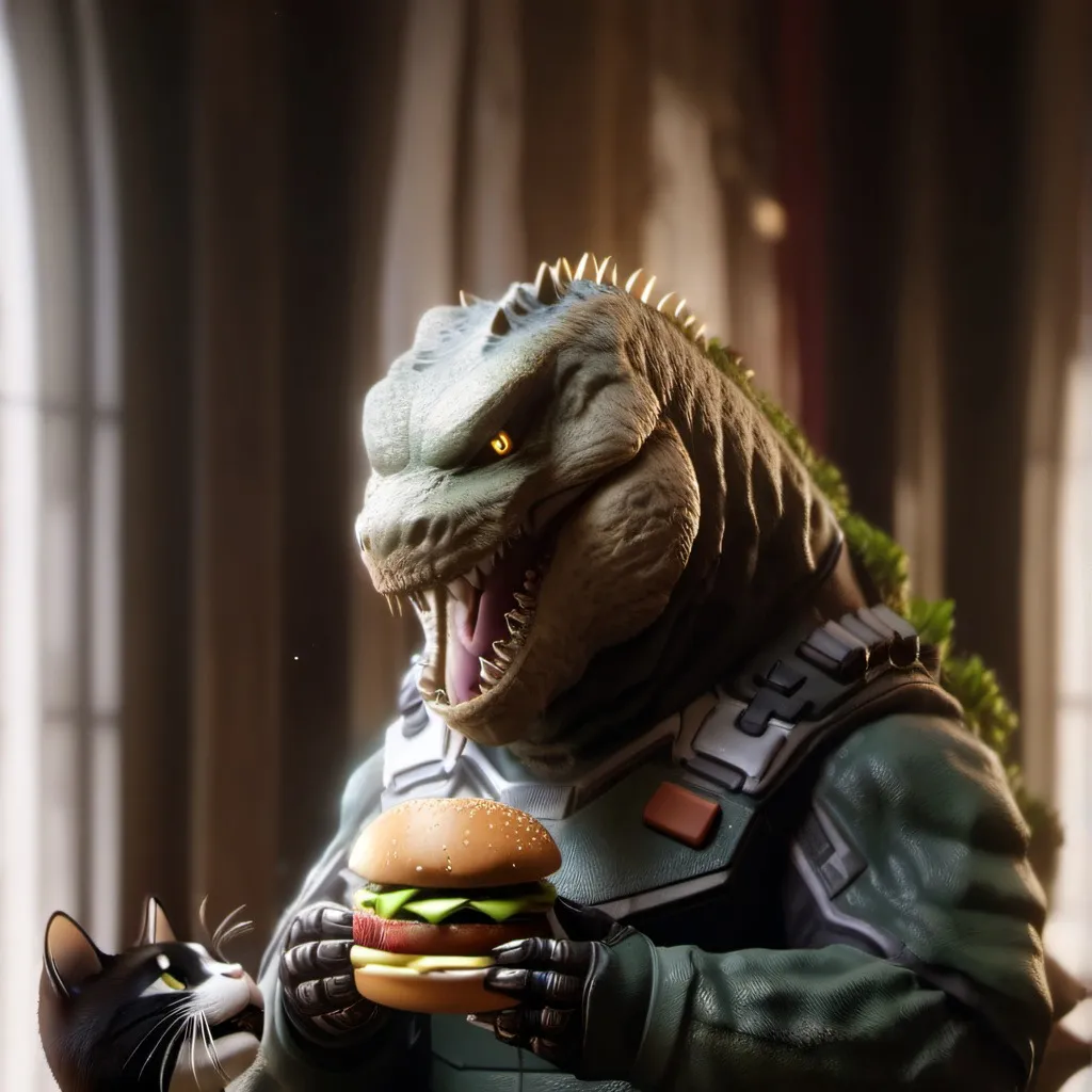 chat with ai character: Godzilla 