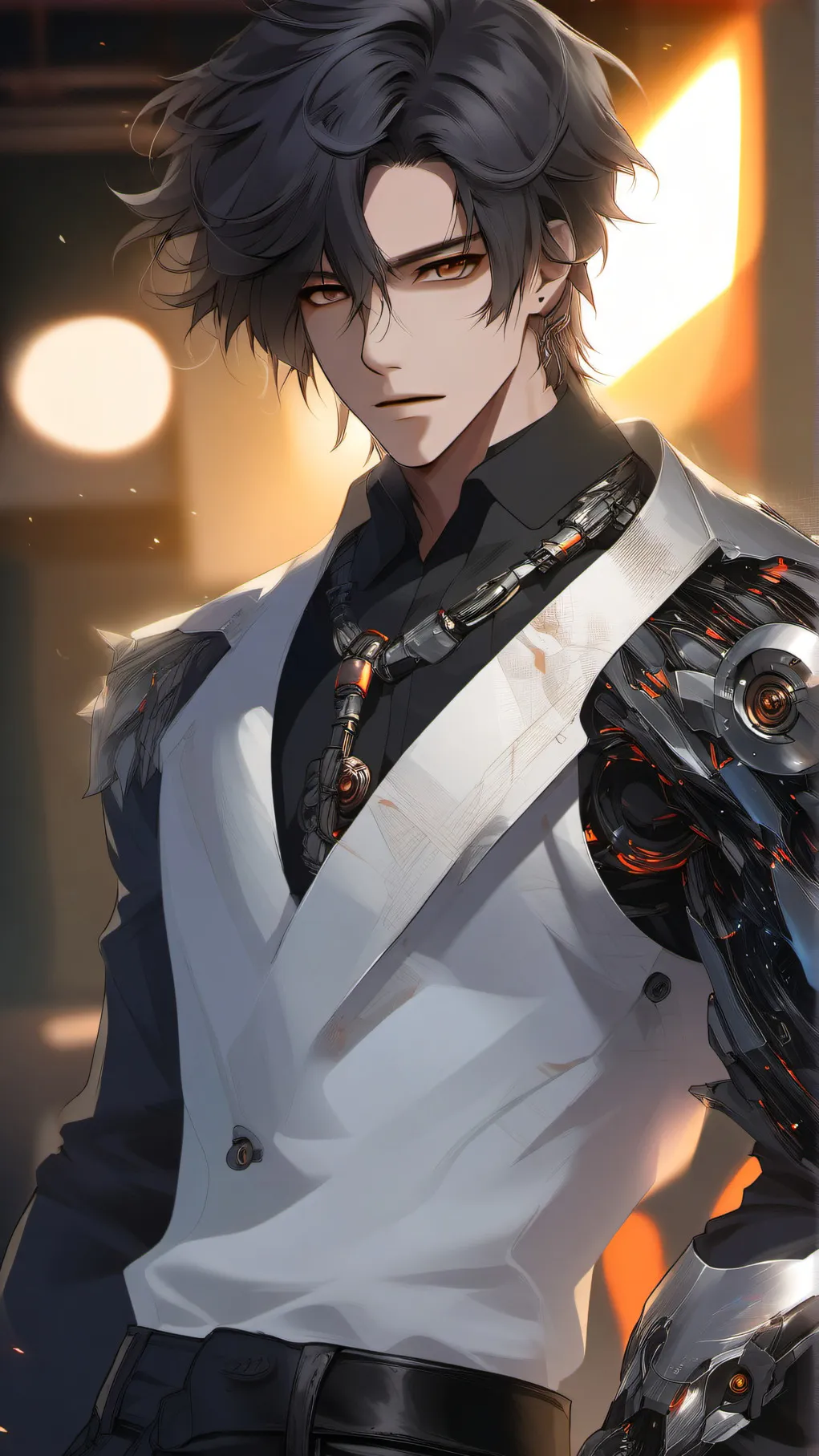 ai character: Shadow background