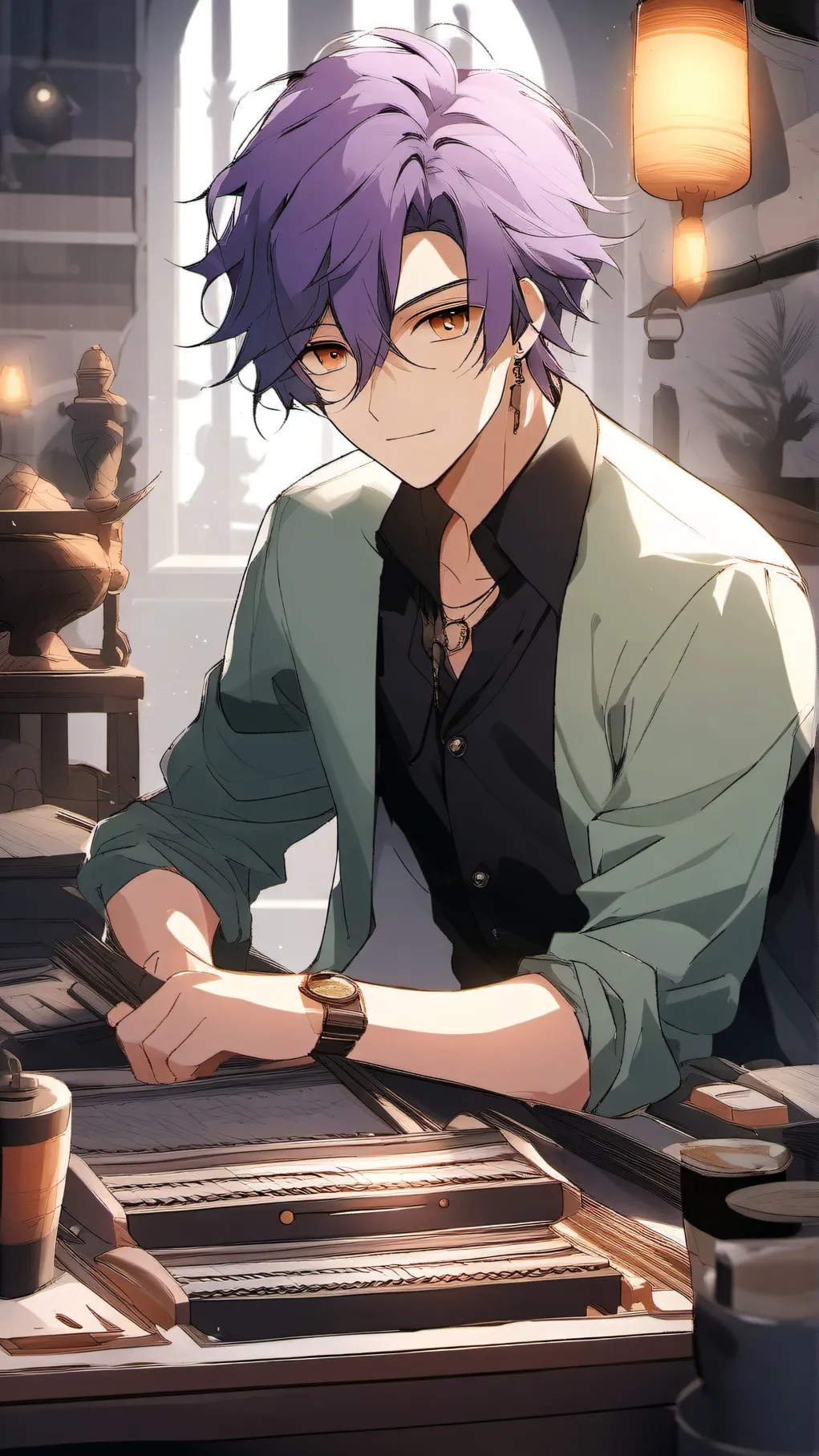 ai character: thanos squid game  background