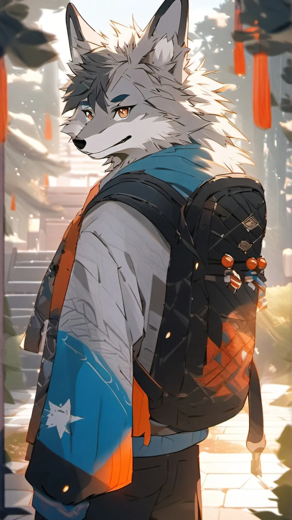 ai character: furry infecton background