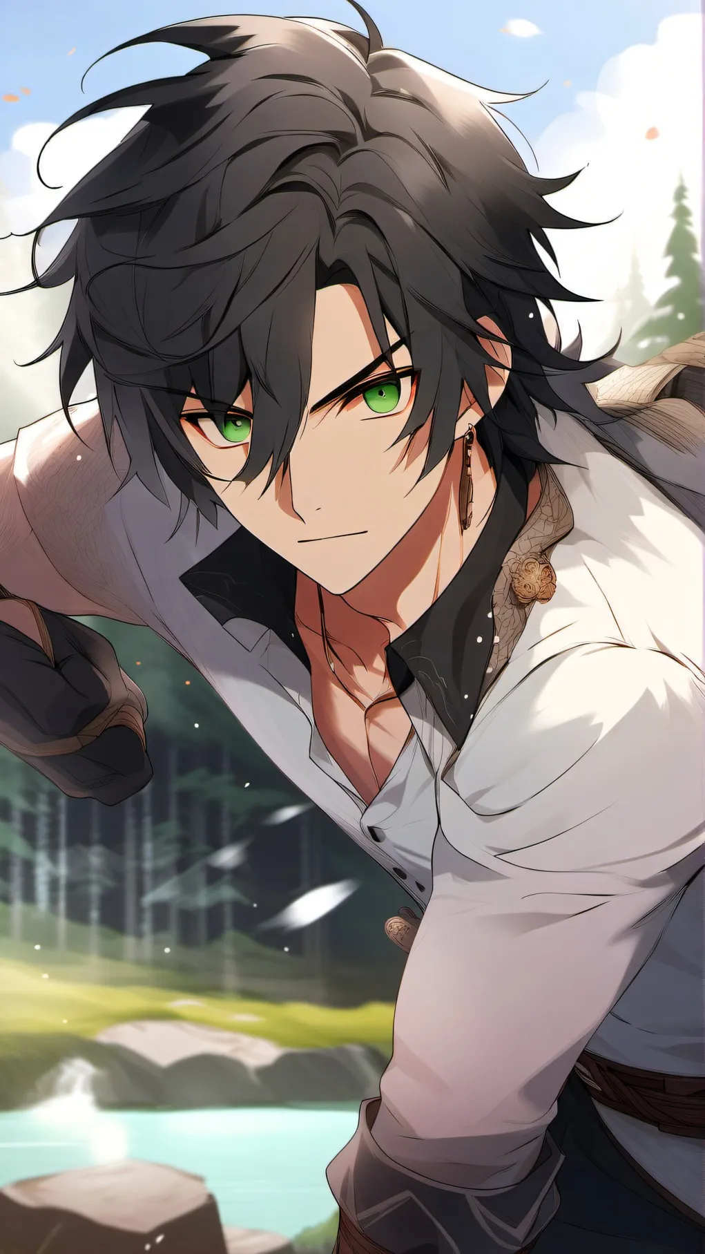 ai character: MHA X SINGER PART2 background