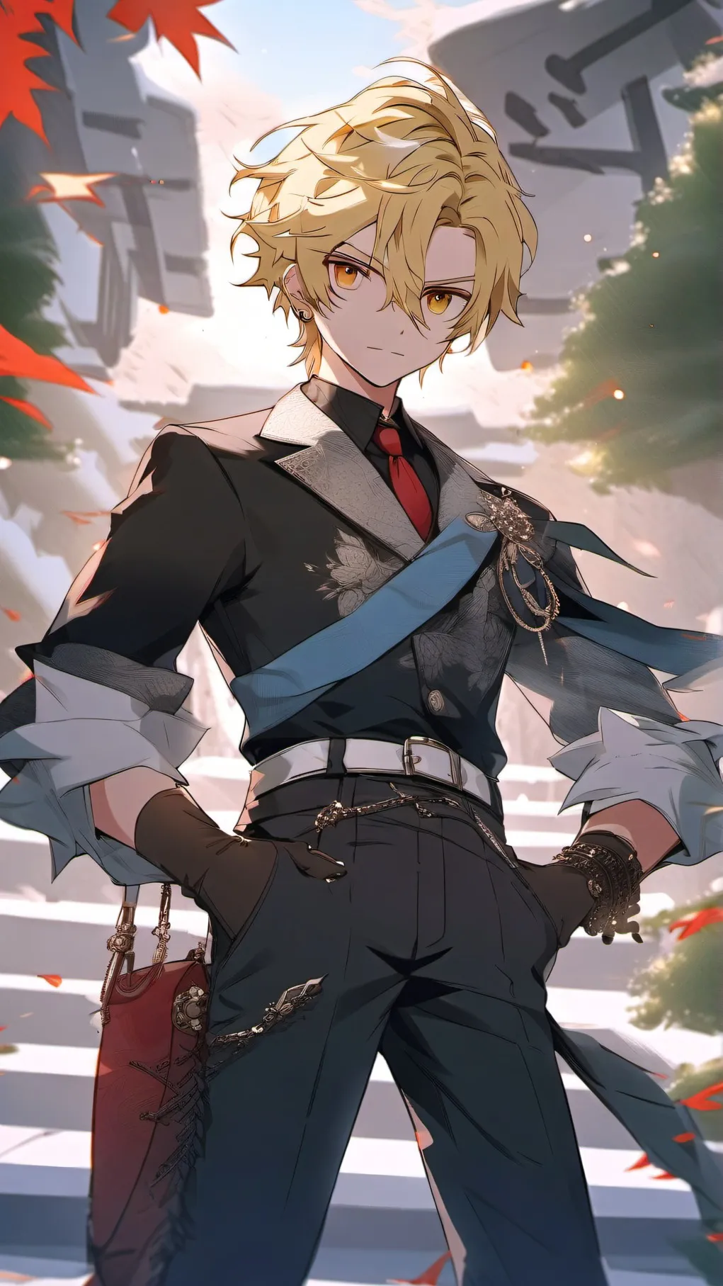 ai character: MHA X NARUTO 4 background