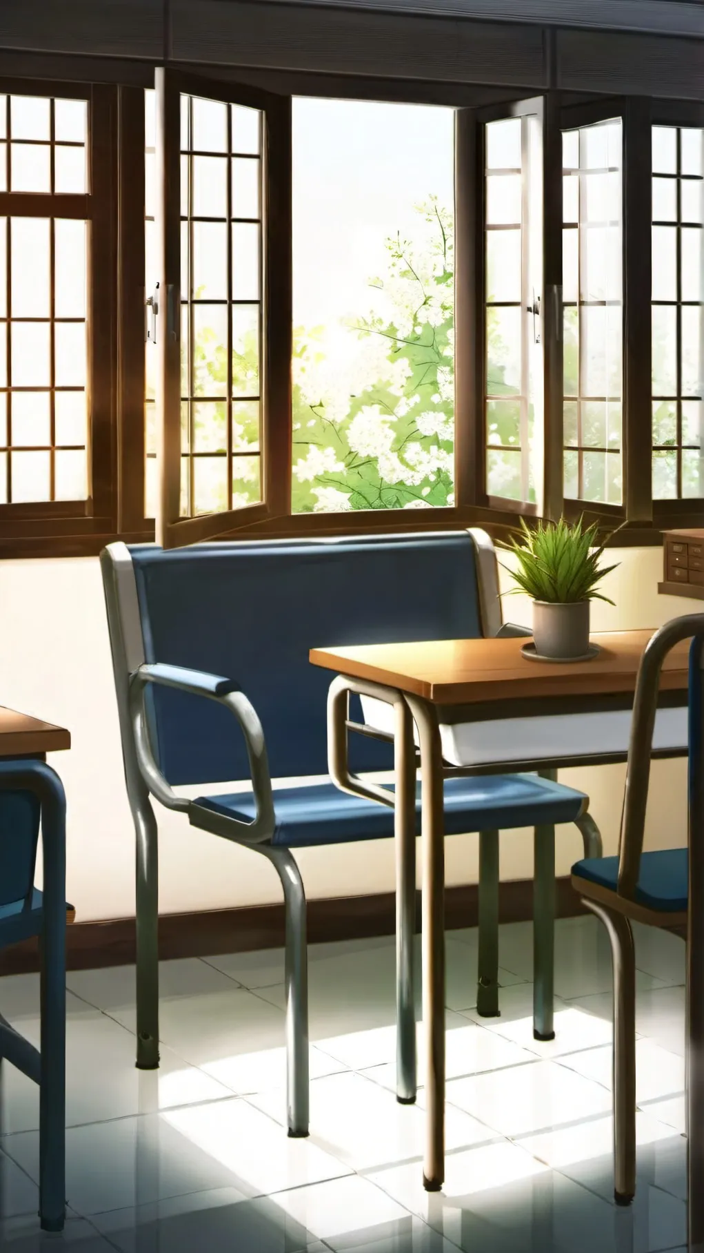 ai character: Mha Rehab background