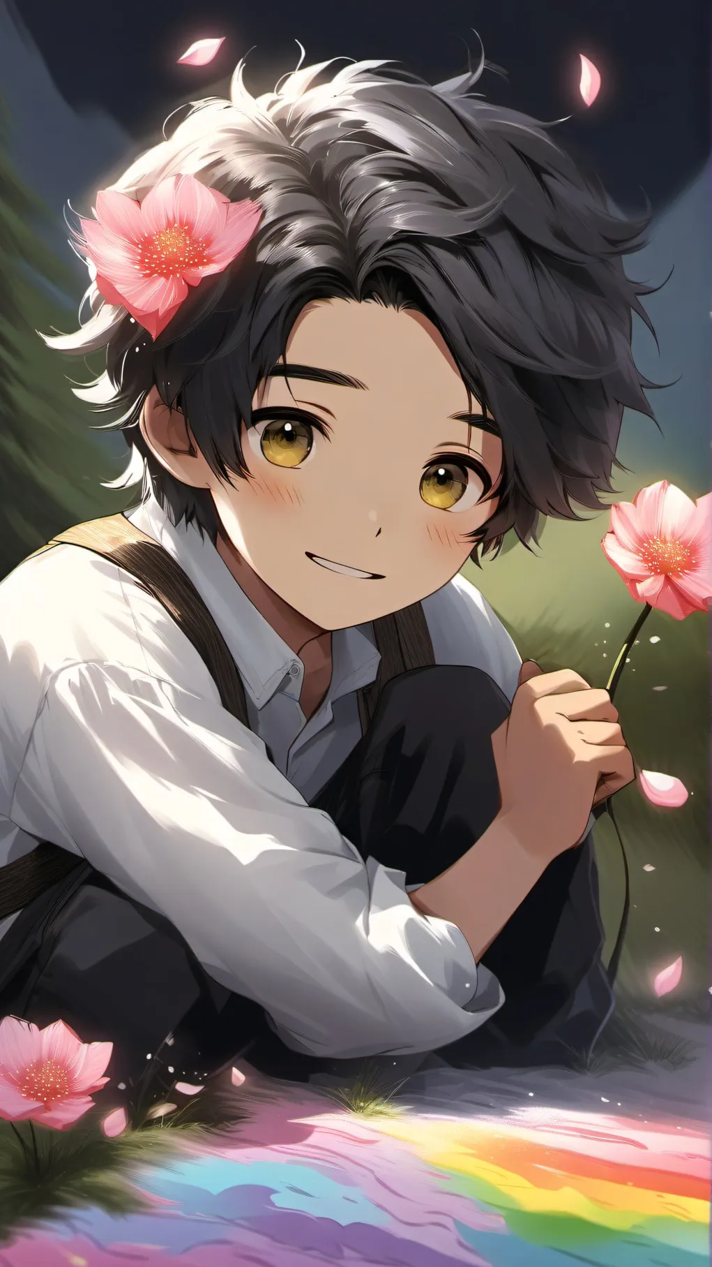 ai character: FORSAKEN🔥 background