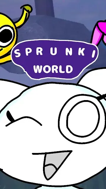 ai character: Sprunki World background