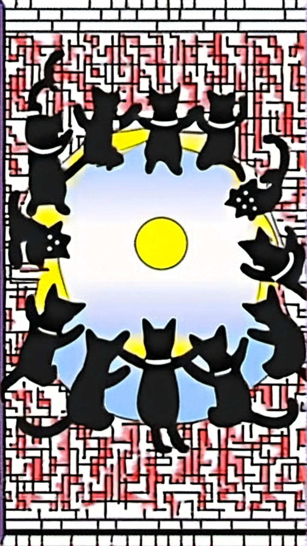 ai character: Red background