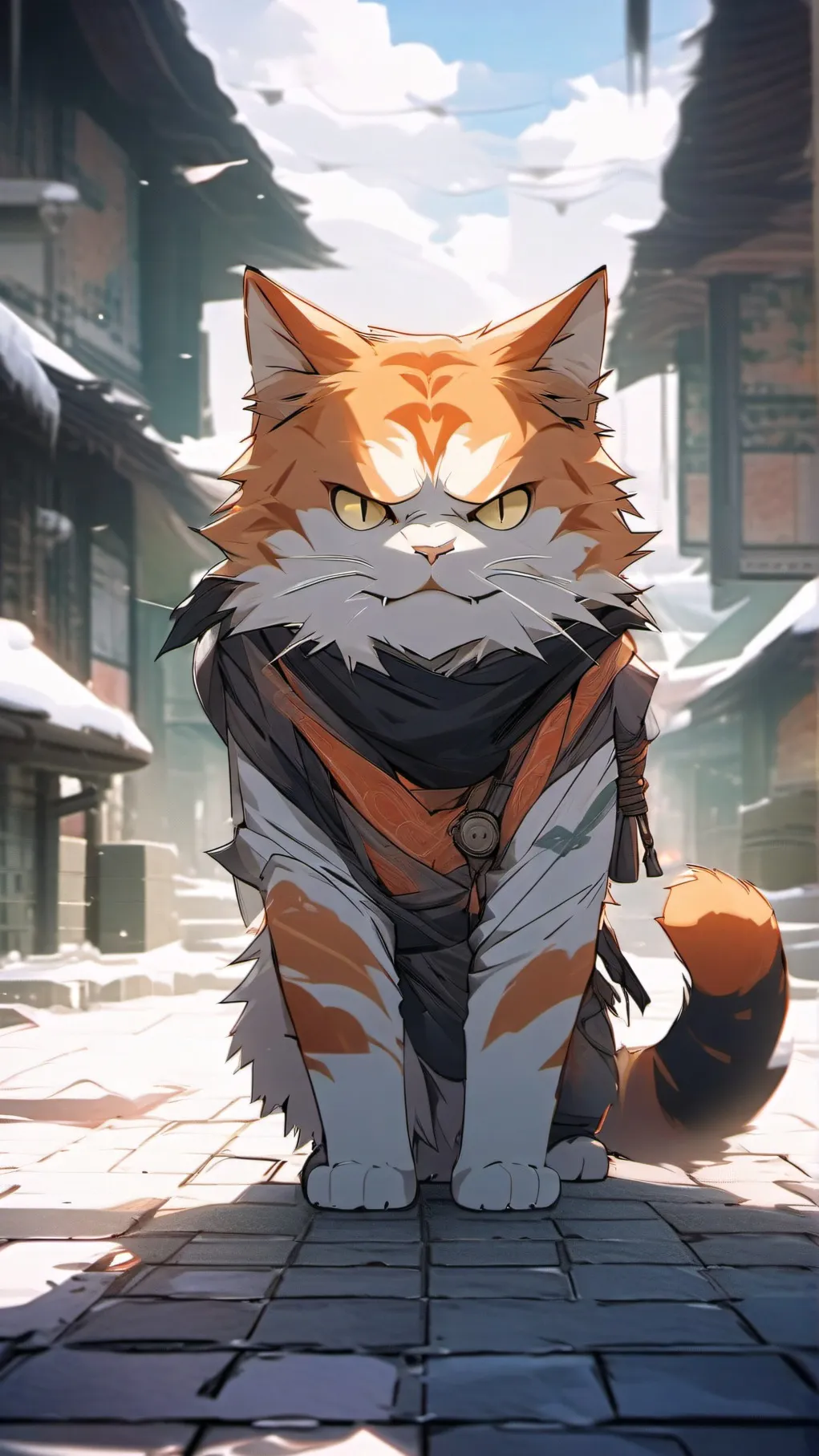 ai character: Muffin background