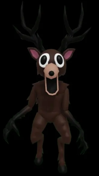 ai character: Deer background