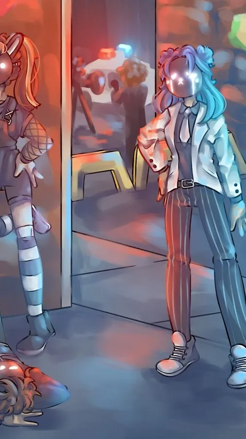 ai character: KREW Infection AU background