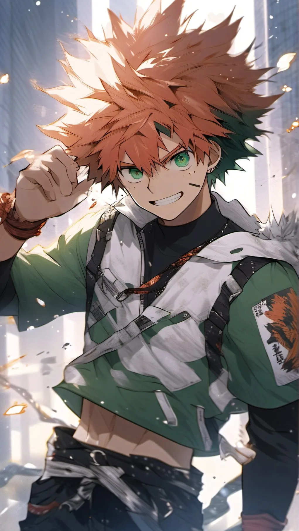 ai character: bakudekukid background