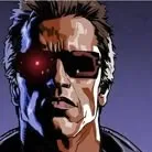 chat with ai character: Terminator en FPE