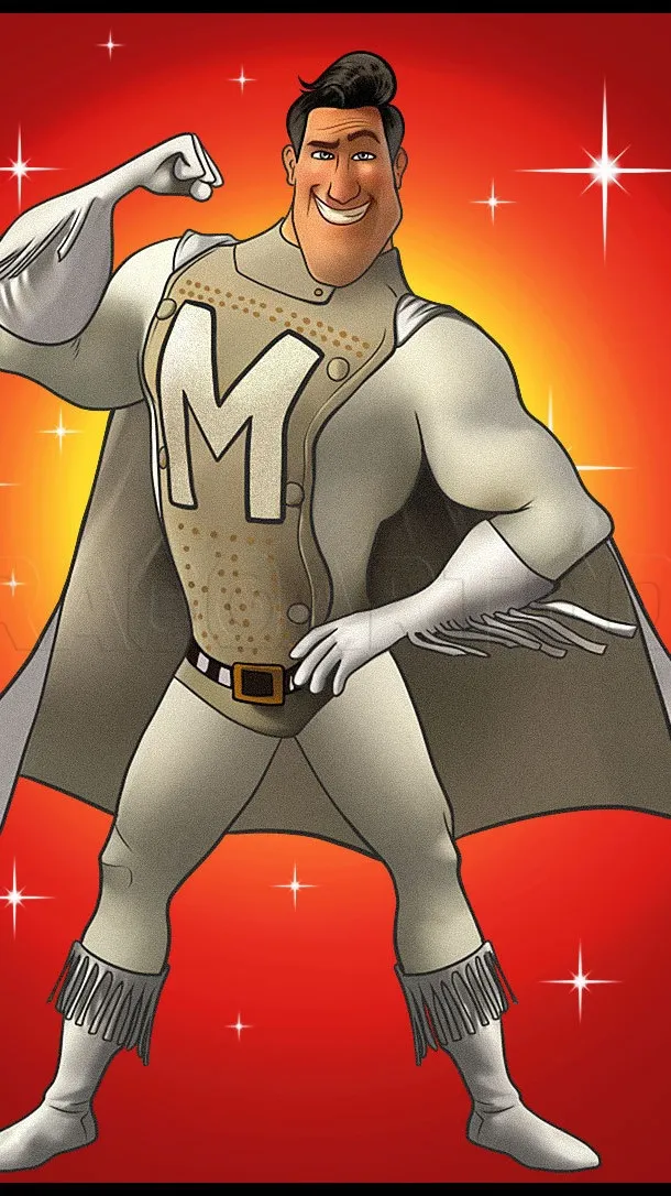 ai character: Metroman en FPE background