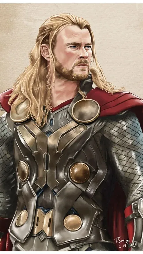 ai character: Thor en FPE background
