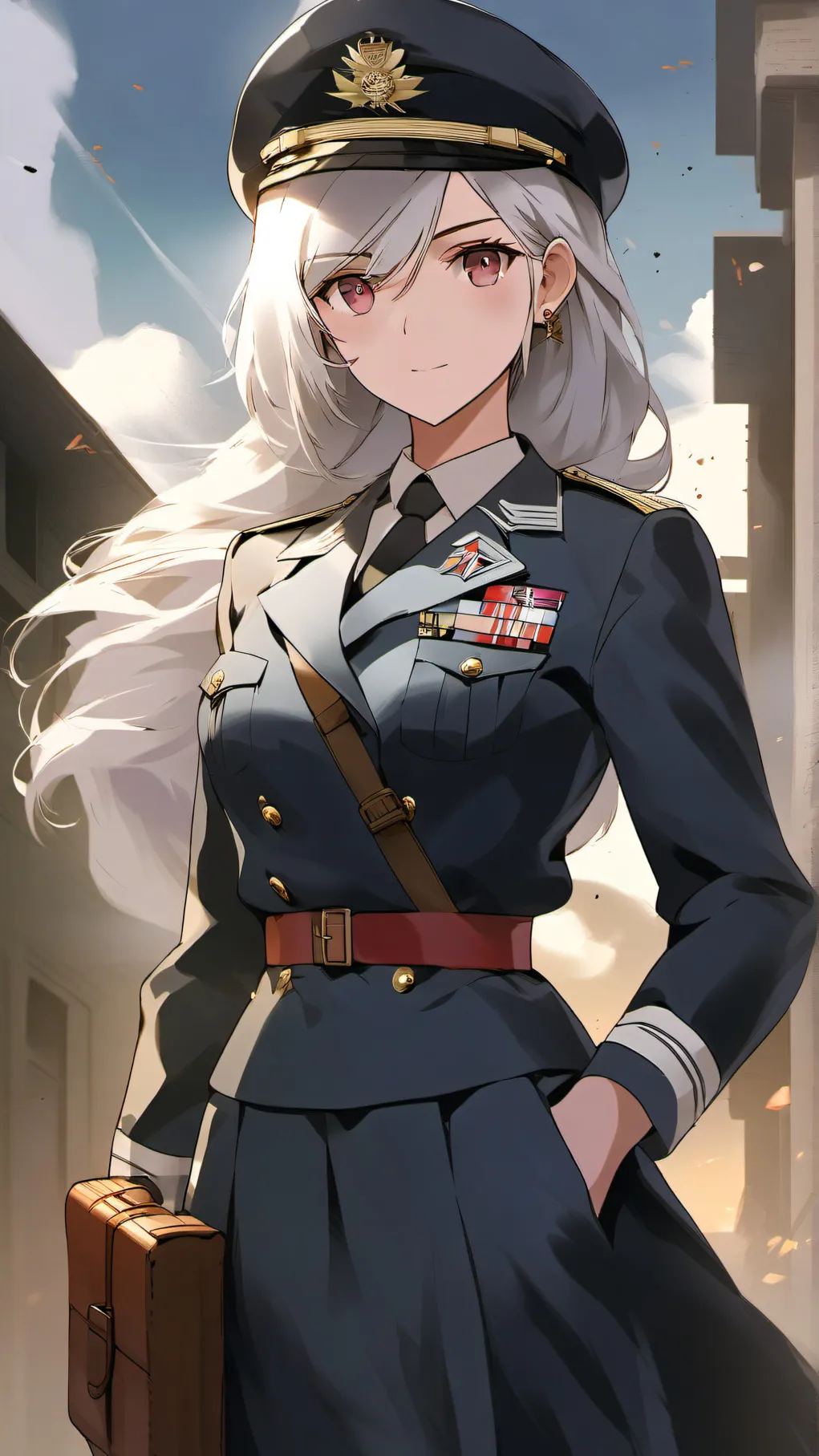 ai character: captain Elizabeth background